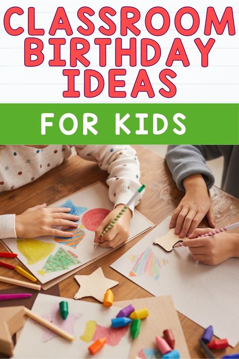 Celebrate birthdays in the classroom with these 6 creative ideas! Find fun ways to make students feel extra special on their big day. Visit Oink4PigTales Blog for inspiring classroom birthday celebration tips! 🎉🎈 Classroom Birthday Ideas, Birthdays In The Classroom, Birthday Ideas For Kids, Birthday Classroom, Students Gifts, Birthday Interview, Student Birthday Gifts, Birthday Bulletin, Teacher And Student