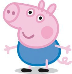 George Pig Birthday Cake, Pegga Pig, Peppa Pig Painting, Peppa Pig Png, Peppa Pig Pictures, Peppa Pig Imagenes, Pig Printable, George Pig Birthday, Peppa Pig Teddy