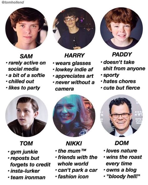 The whole fam Tom Holland Brothers, Brothers Trust, Holland Brothers, Holland Family, Harry Holland, Harrison Osterfield, Marvel Comics Superheroes, Tom Holland Peter Parker, John Mulaney