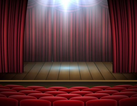 Premium red curtains stage, theater or o... | Premium Vector #Freepik #vector #background Opera Background, Gacha Fond, Rose Gold Wallpaper Iphone, Stage Theater, Curtain Drawing, Theatre Curtains, Stage Curtains, Gold Wallpaper Iphone, Dorm Design