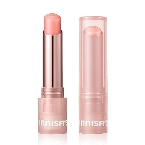 Amazon.com: innisfree Dewy Tint Lip Balm with Hydrating Hyaluronic Acid and Ceramides, Tinted Korean Lip Balm, Baby Pink : Beauty & Personal Care Innisfree Lip Balm, Korean Lip Balm, Korean Lip Tint, Korean Lips, Lip Products, Tinted Lip Balm, Fresh Face, Lip Tint, Dream Room