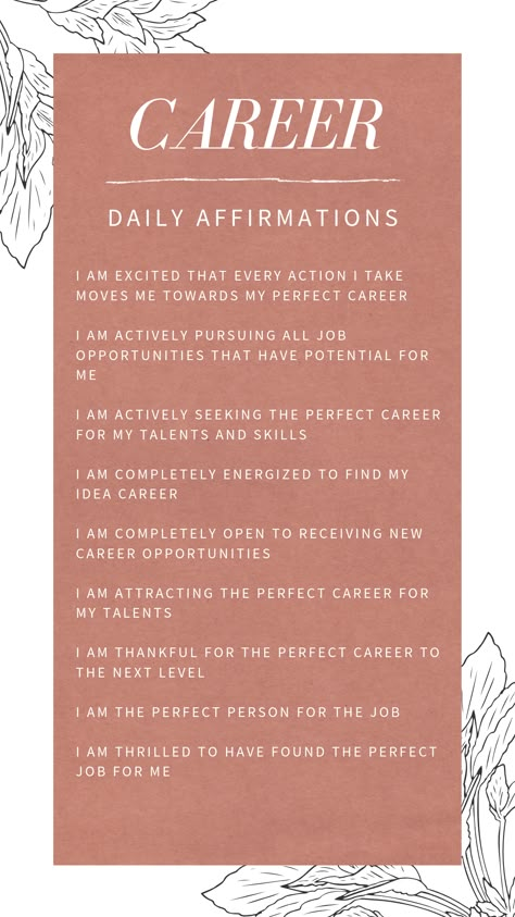 Job Search Affirmations, Manifesting A New Job, Career Affirmations Law Of Attraction, Job Affirmations Law Of Attraction, New Job Manifestation, Leadership Affirmations, Job Affirmations, Job Manifestation, Prayer For Prosperity