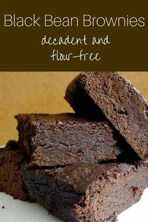 Black Bean Protein Brownies, Blackbeans Brownies, Eoe Diet, Brownie Recipes Healthy, Ayurveda Recipes, Black Bean Brownies, Bean Brownies, Indulgent Food, Healthy Brownies