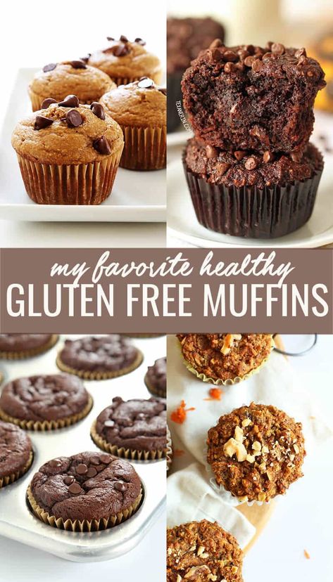 Gluten Free Muffins Healthy, Gluten Free Muffin, Gluten Free On A Shoestring, Baking Healthy, Patisserie Vegan, Healthy Gluten Free Breakfast, Gf Breakfast, Healthy Muffin Recipes, Gluten Free Recipes For Breakfast