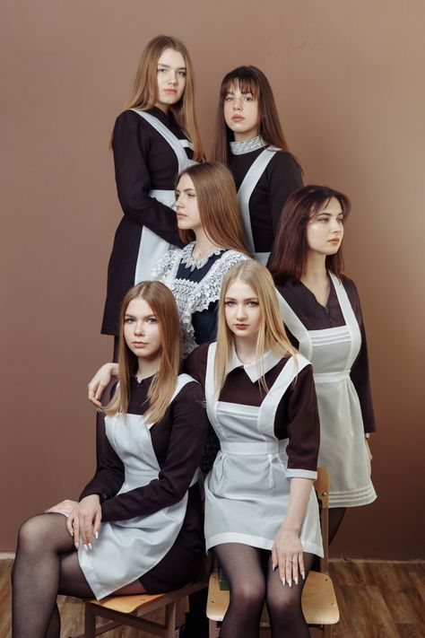 Boys Wearing Skirts, Nurse Dress Uniform, Women's Uniforms, Maid Outfit, Cute Preppy Outfits, Classy Work Outfits, Uniform Fashion, Maid Dress, Fashion Tights