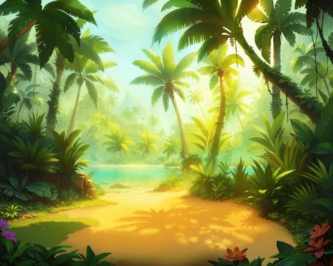 Jungle background on Behance Lion King Jungle Background, Jungle Illustration Background, Slot Background, Jungle Background, Safari Game, Jungle Lion, Lighting Diy, Led Lighting Diy, Jungle Illustration