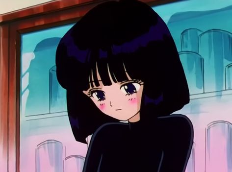 hotaru tomoe from sailor moon. 90s anime have the best vibes and aesthetic! Stomach Growling, Moon Icon, Arte Sailor Moon, Sailor Moon Aesthetic, Sailor Saturn, Cartoon Profile Pictures, Old Anime, Sailor Moon Crystal, Sailor Scouts