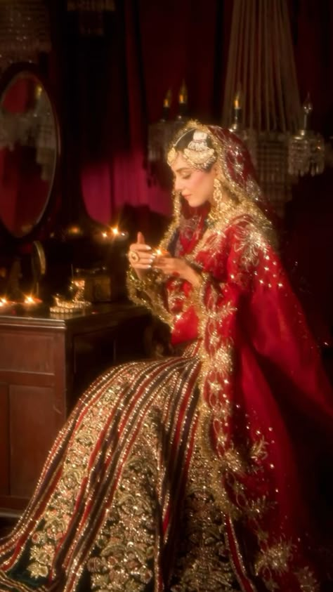 Indian Wedding Aesthetic, Red Wedding Dress, Desi Wedding Dresses, Asian Wedding Dress, Asian Bridal Dresses, Unusual Wedding, Desi Aesthetics, Desi Fits, Asian Aesthetic