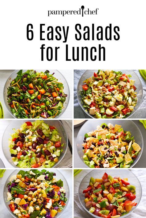 Easy Salads For Lunch, Spinach Salad With Strawberries, Basic Vinaigrette, Salads For Lunch, Simple Spinach Salad, Salad With Strawberries, Chef Salad Recipes, Vegan Detox, Salad Dressing Recipes Healthy