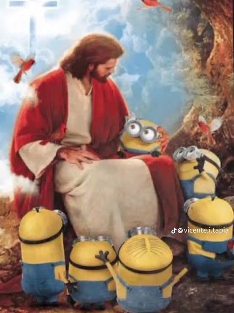 Jesus Memes, Cute Minions, Image Swag, Silly Images, Minions Funny, Silly Pictures, Despicable Me, Really Funny Pictures, Funny Me