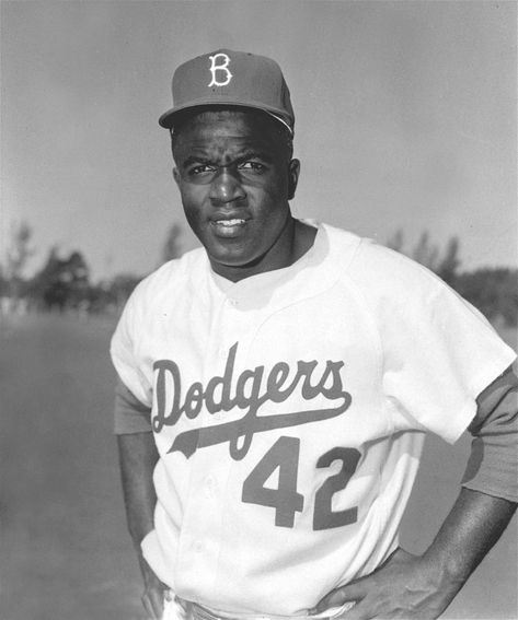 We’re one Jackie Robinson away from opening day! Jackie Robinson Day, Baseball Pictures, Jackie Robinson, Dodgers Baseball, American Sports, Sports Stars, Opening Day, Play Ball, Los Angeles Dodgers