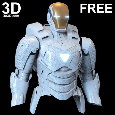 Do3D Best 3D Printable Cosplay Helmet, Armor, Toy, Game Model & Files 3d Printed Armor, Robot Ideas, Gadgets Design, Helmet Armor, Cosplay Helmet, Man Suits, Iron Man Wallpaper, Iron Man Suit, Man Wallpaper