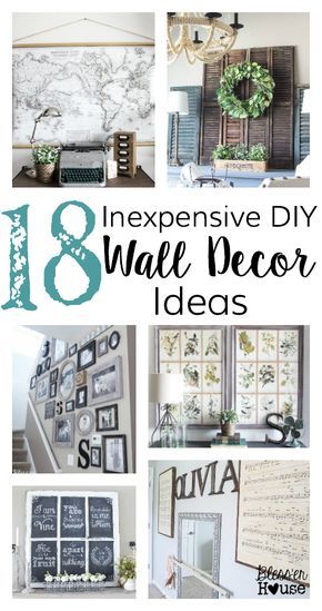 Diy Wall Decor Ideas, Film Decor, Diy Home Decor For Apartments, Diy Wand, Farmhouse Decoration, Wall Decor Ideas, Diy Farmhouse, Decoration Inspiration, Décor Diy