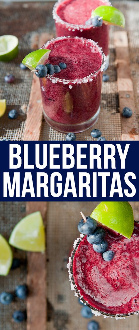 blueberry margaritas Blueberry Margarita, Virgin Drinks, Drinks Party, Gimme Some Oven, Blueberry Recipes, Margarita Recipes, Adult Beverages, 20 Pounds, Party Drinks