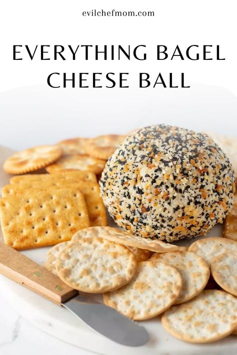 Everything Bagel Cheese Ball Diy Bagel Chips, Everything But Bagel Seasoning Recipes, Everything Bagel Cheeseball, Everything Bagel Cheese Ball, Everything Bagel Seasoning Recipes, Bagel Spread, Scalloped Corn, Bagel Bar, Honey Cornbread