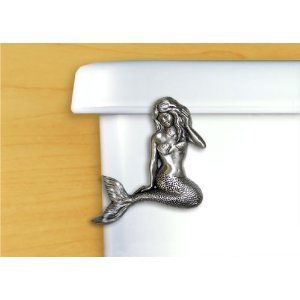 Toilet Flush Handle, Mermaid Bathroom Decor, Flush Handle, Toilet Handle, Toilet Flush, Mermaid Bathroom, Sailor Jerry, Mermaid Decor, Beach Cottage Style