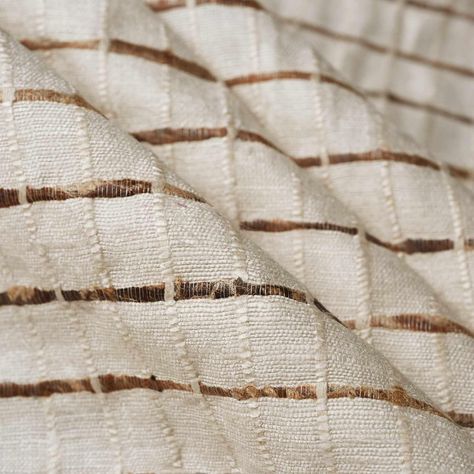 Curtain Texture Fabrics, Weaving Texture, Plaid Texture, Coastal Fabric, Textured Fabrics, Windowpane Plaid, Interior Textiles, Casually Elegant, Pink Pillows