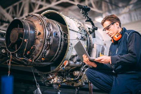 2,411 Aerospace Engineer Photos and Premium High Res Pictures - Getty Images Aircraft Maintenance Engineer, Aviation Engineering, Aircraft Parts, Aircraft Maintenance, Engineering Courses, Air Transport, Aerospace Engineering, Proof Of Concept, New Aircraft