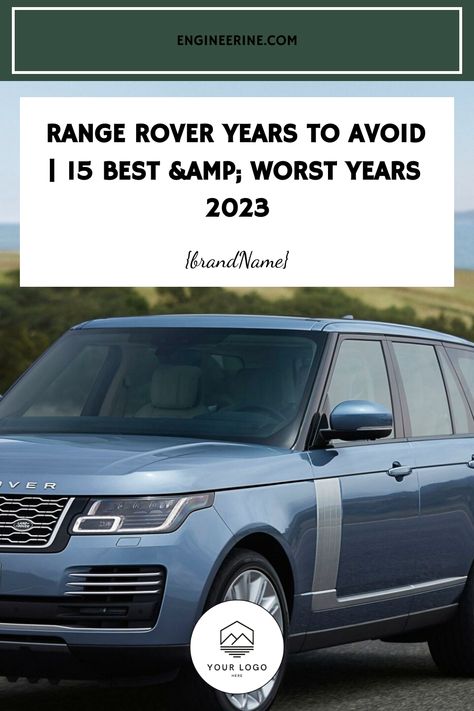 Range Rover Years to Avoid | 15 Best &amp; Worst Years 2023 Vintage Range Rover, 2003 Range Rover, 2008 Range Rover, 2006 Range Rover, Range Rover 2018, Range Rover V8, 2012 Range Rover, Land Rover Models, V8 Engine