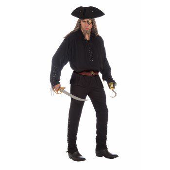 Costume Pants, Mens Fancy Dress, Pirate Jacket, Pirate Shirts, Black Costume, Pajama Romper, Steampunk Costume, Mens Halloween Costumes, Unisex Baby Clothes