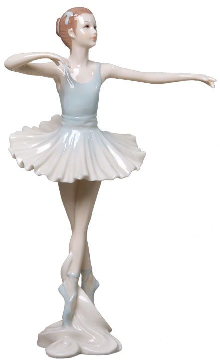 Light As A Sparrow Ballerina Statue, STU-Home, AABP00375AA - AllSculptures.com Ballet Paintings, Ballerina Room Decor, Porcelain Ballerina, Music Sculpture, Ballerina Room, Clay Animation, Porcelain Dolls Value, Ballerina Figurines, Ballet Painting