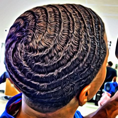 360 Jeezy, 360 Waves Hair, Waves Hairstyle Men, Waves Haircut, Jeezy, Fresh Haircut, Black Men Haircuts, Quick Braided Hairstyles, Pelo Afro