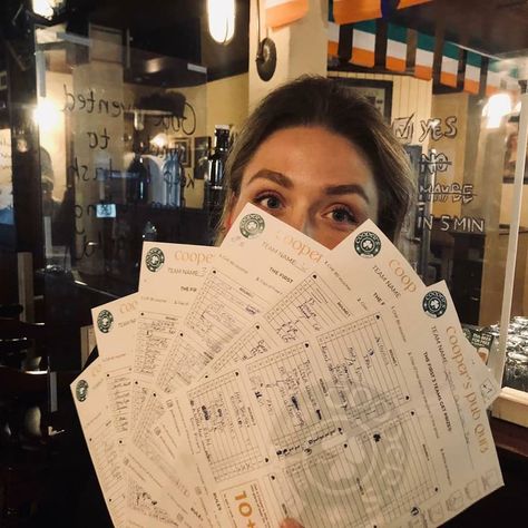 Pub Quiz at Cooper's Pub!  Today at 19.30!  #pubquiz #quiznight #irishpub #irishbar @ Cooper's Pub Pub Quiz Aesthetic, Irish Bar, Pub Quiz, London Pubs, Irish Pub, Ladies Night, Dark Horse, Team Names, Daily News