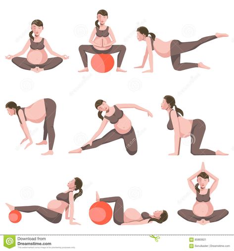 Best Pregnancy Workouts, Yoga For Pregnant Women, Prenatal Yoga Poses, Pregnancy Workout Videos, Exercise For Pregnant Women, Pregnancy Safe Workouts, Yoga Club, Prenatal Workout, Pregnancy Yoga