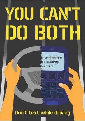 Drive Safe Quotes, Road Safety Tips, Psa Poster, Road Safety Poster, Service Ads, Safety Pictures, Safe Driving Tips, Dont Text And Drive, Health And Safety Poster