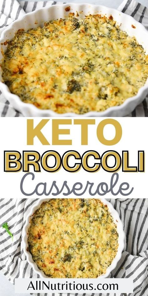 Keto Broccoli Casserole, New Keto Recipes, Low Carb Chicken Salad, Healthy Keto Recipes, Keto Broccoli, Broccoli Bake, Keto Dinner Recipes, Low Carb Casseroles, Keto Casserole