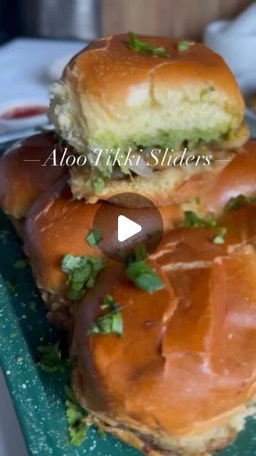 Bisma Raees - Ottawa Food, Lifestyle, UGC Creator 🇨🇦 on Instagram: "These sliders are amazing for iftar parties!They’re super simple to make. All you need are brioche buns, chutneys, and aloo tikki. If you want the recipe for aloo tikki, check out my Ramadan day 10 for the recipe!

#ramadanseries #ramadanspecial #ramadanrecipes #iftarideas #iftarrecipe #iftarparty #ramadaniscoming #ottawablogger #ottawafoodies #canadianblogger #overseaspakistanis #alootiki #pakistanistreetstyle" Ramadan Day 10, Ramadan Is Coming, Ramadan Recipes Iftar, Aloo Tikki, Iftar Party, Iftar Recipes, Pakistani Street Style, Ramadan Day, Brioche Buns