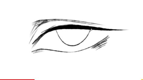 Eye Bags Drawing Reference, Ych Eyes, Eye Refrence Sketch, Male Eyes Drawing Base, Eye Sketch Male, Eyes Male Reference, Mha Eyes Base, Boy Eyes Sketch, Hooded Eyes Drawing