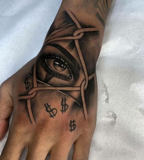 Arm Tattoos For Guys Forearm, Chicano Tattoos Sleeve, Gangsta Tattoos, Money Tattoo, Men Tattoos Arm Sleeve, Chicano Tattoos, Hand Tats, Muster Tattoos, Half Sleeve Tattoos For Guys