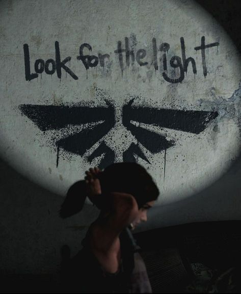 Tlou Look For The Light, When Your Lost In The Darkness, The Last Of Us Title, Spiderverse Style, Lost In The Darkness, Ellie Tlou, Ellie Williams, In The Darkness, Last Of Us