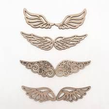 50pcs Personality Hollowed Out Wood Carving Wing Slice - Buy Wood Angel Wings,Garment Accessories,Diy Accessories Product on Alibaba.com Wooden Angel Wings, Hiasan Perkahwinan, Projek Diy, Ali D'angelo, Wooden Angel, Wooden Cutouts, Wood Crafts Diy, Vintage Diy, Craft Accessories