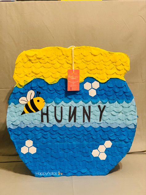 #winniethepooh #honey #pinata Winnie The Pooh Pinata, Pooh Pinata, Winnie The Pooh Party Ideas, Pooh Party Ideas, Winnie The Pooh Party, Classy Baby Shower, Winnie The Pooh Themes, Pooh Party, Piñata Ideas