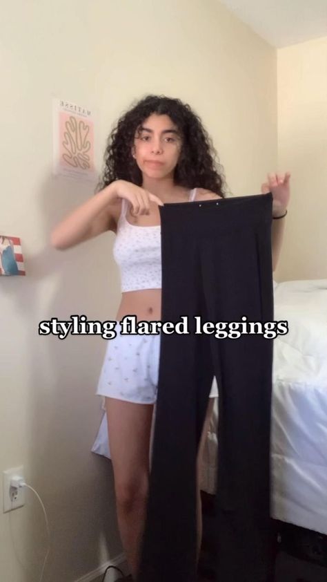 styling flared leggings ! in 2022 | Fashion, Casual outfits, Cute outfits Styling Flared Leggings, Outfits With Flare Leggings, Cute Outfits Casual, Casual Outfits Cute, Fashion Casual Outfits, Flared Leggings, 2022 Fashion, Fashion Hacks Clothes, Flare Leggings