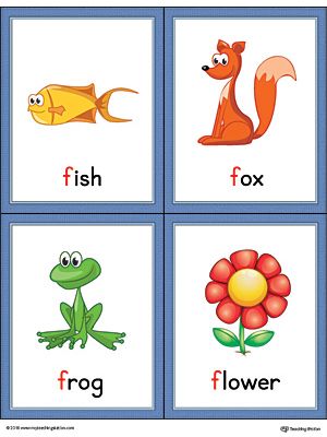 Letter F Words and Pictures Printable Cards: Fish, Fox, Frog, Flower (Color) Worksheet.The Letter F Words and Pictures Printable Cards can be used for flashcards, various games, and help your student associate unfamiliar words with a picture. Colorful picture cards for the words: fish, fox, frog, and flower. Letter F Words And Pictures, Letter F Flashcards, Vocabulary Cards With Pictures, F For Flower, F For, F For Fish, F Is For Flower, Alphabet Word Wall Cards, Letter F Craft