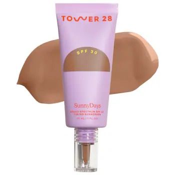 SunnyDays SPF 30 Tinted Sunscreen Foundation - Tower 28 Beauty | Sephora Sunscreen Foundation, Tower 28 Beauty, Tower 28, Foundation With Spf, Tinted Sunscreen, Sunscreen, Sephora, Foundation, Tower