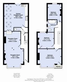 Terrace House Extension Floor Plans, Kitchen Extension Terraced House, Terraced House Extension, Terrace House Extension, Drawing House Plans, Side Return Extension, Extension Plans, Victorian Terraced House, House Extension Plans