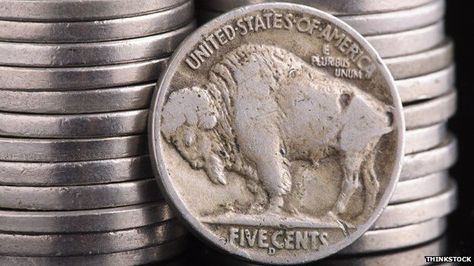 American buffalo nickel Change Jar, City Zoo, Coin Dealers, Old Coins Worth Money, Rare Coins Worth Money, American Coins, Coin Grading, Valuable Coins, Coin Design