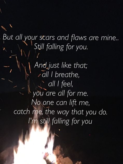 Still Falling For You by Ellie Goulding Falling Slowly Lyrics, Still Falling For You Ellie Goulding, Ellie Goulding Lyrics, Falling For You Quotes, Fall Lyrics, Still Falling For You, Cute Romance, Ellie Goulding, Lyrics Quotes