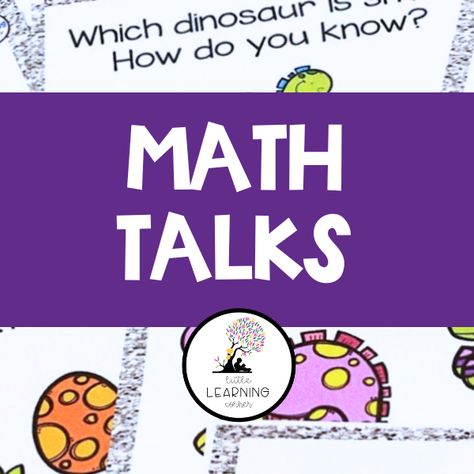 Monthly, seasonal, and holiday themed math talks for preschool, prek, kindergarten, first grade, and second grade. Tips for teaching, printable resources, and more. Math Talks Kindergarten, Math Talks, Learning Corner, Number Talks, Math Talk, Fun Math, Second Grade, Online Learning, First Grade