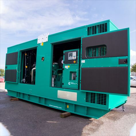 400 kVA Cummins 3 Phase Silent Diesel Generator - Cummins C400D5 Cummins Generators, Drake Drizzy, Electric Generator, Diesel Generator, Cummins Diesel, Electrical Projects, Shipping Container, Cummins, Electricity