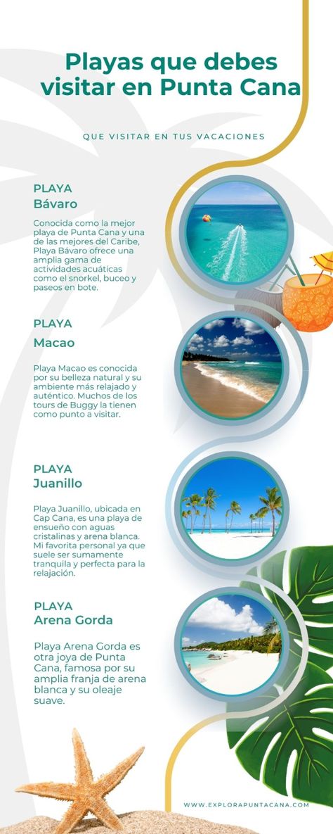 Descubre las playas más hermosas de Punta Cana, desde la famosa Playa Bávaro hasta las tranquilas aguas de Playa Macao. Perfectas para relajarse y disfrutar del sol caribeño. #PuntaCana #Playas #Viajar #Caribe #Vacaciones #Aventura Punta Cana, Quick Saves