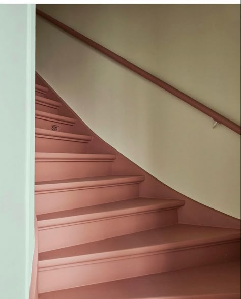 Stair Paint, Yellow Staircase, Yellow Stairs, Stairs Colours, Painted Staircases, Flooring For Stairs, Instagram Wall, Stairs Architecture, Painted Stairs