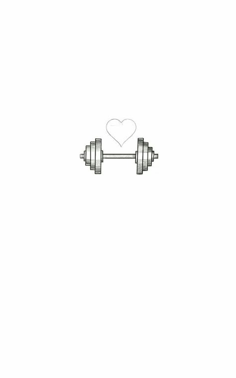 Gym Dumble Tattoo Designs, Dumble Gym Tattoo, Gym Small Tattoo, Dumbbells Tattoo, Gym Tatoos Ideas, Dumbbell Tattoo Design, Gym Related Tattoos, Fitness Tattoo Ideas For Women, Gym Tattoos Women