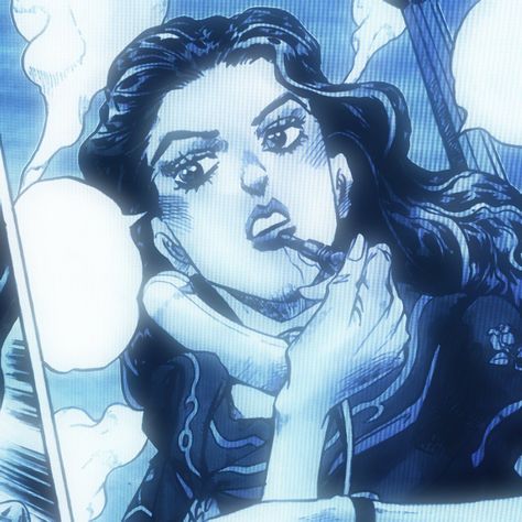 Josuke Eyes Of Heaven, Jjba Koichi Icon, Koichi And Yukako Matching Pfp, Blue Jjba Icons, Joylene Cujoh Icon, Jojo Memes, Jojo Bizzare Adventure, Film Aesthetic, Jojo Bizarre