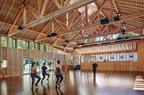 Flansburgh Architects takes cues from barns for Berkshires dance studio Dancing Studio, Studio Design, Dance Studio, Massachusetts, Architects, Dancing, Yoga, Design