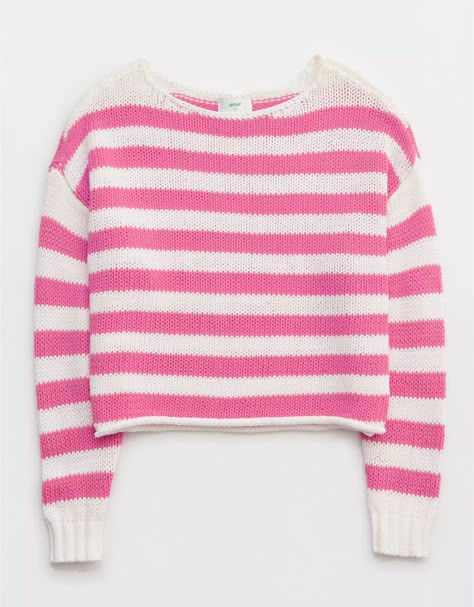 Sweaters Cropped, Preppy Tops, Preppy Shirt, Preppy Sweater, Oversized Sweaters, Casual Preppy Outfits, Face Lift, Cute Preppy Outfits, Chenille Sweater